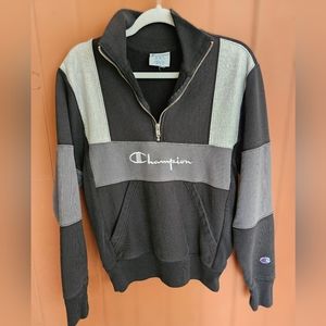 Champion Reverse Weave Quarter Zip Size Small